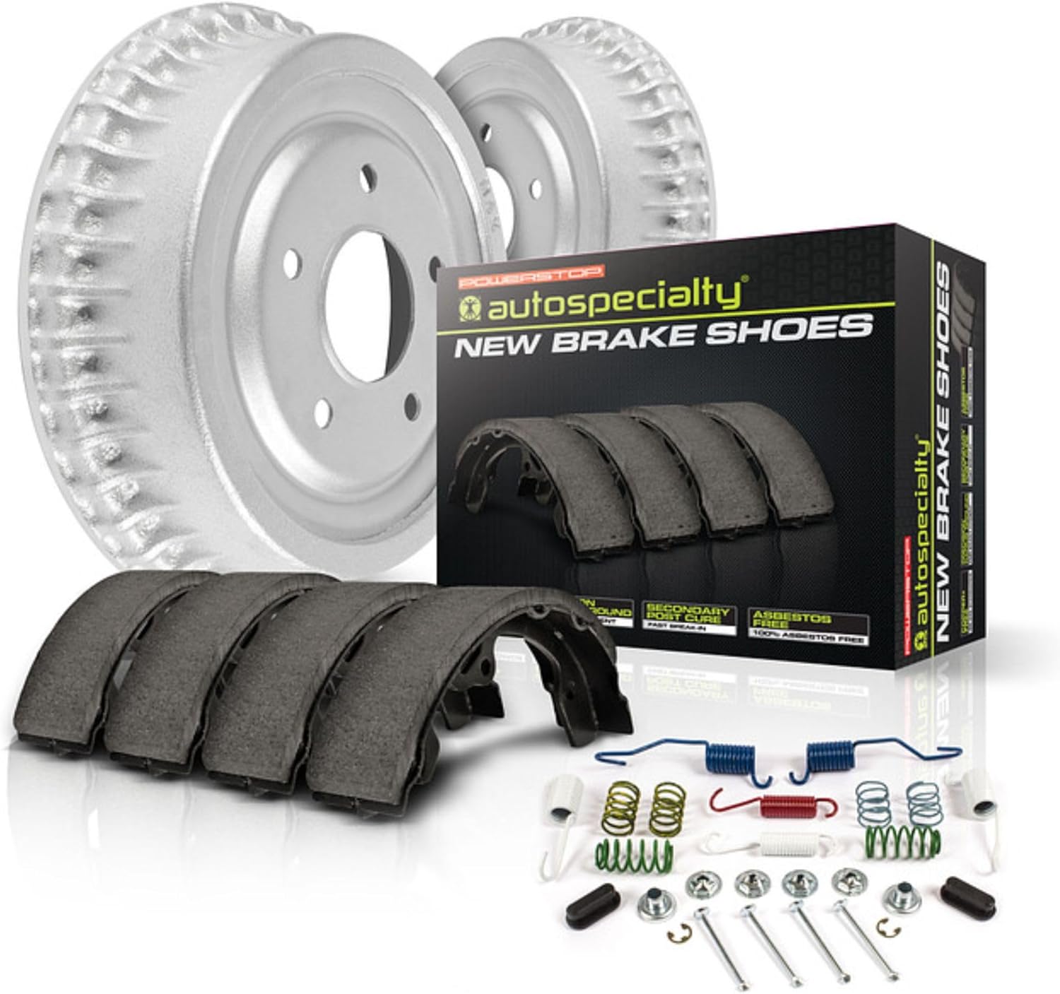 POWERSTOP Rear Stock Replacement Drum and Shoe Kit For Nissan Sentra 2013-2023 [Vehicle Specific]